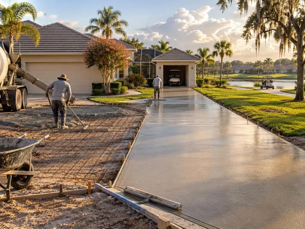 Concrete Driveways in The Villages, FL